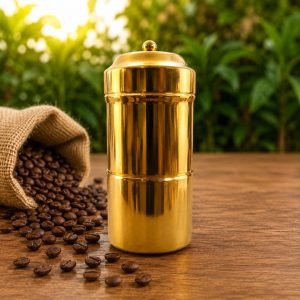 Brass Coffee Filter Small